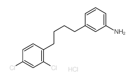 Benzenamine,3-[4-(2,4-dichlorophenyl)butyl]-, hydrochloride (1:1) picture