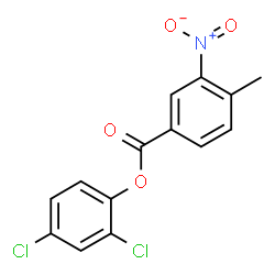 3-Nitro-4-methylbenzoic acid-2',4'-dichlorophenyl结构式
