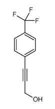 3-(4-(Trifluoromethyl)phenyl)prop-2-yn-1-ol Structure