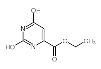 ETHYL 2,6-DIHYDROXYPYRIMIDINE-4-CARBOXYLATE structure