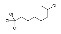1,1,1,7-tetrachloro-3,5-dimethyloctane Structure