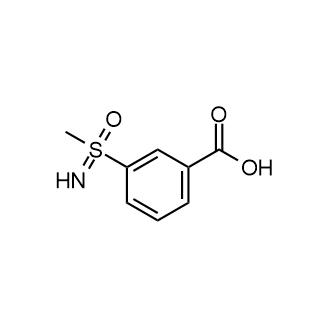 3-(S-Methylsulfonimidoyl)benzoic acid Structure