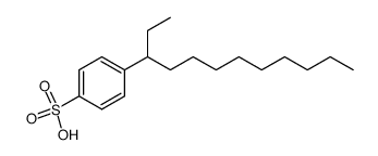 P-(3-dodecyl)benzenesulphonic acid结构式