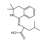 L-Isoleucine, N-(3,4-dihydro-3,3-dimethyl-1-isoquinolinyl)-结构式