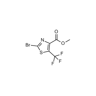 Methyl 2-bromo-5-(trifluoromethyl)thiazole-4-carboxylate picture