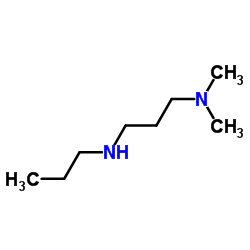 N1,N1-二甲基-N3-丙基丙烷-1,3-二胺结构式