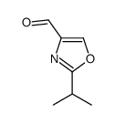 2-isopropyl-1,3-oxazole-4-carbaldehyde(SALTDATA: FREE)结构式