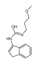 1-(3H-inden-1-yl)-3-(3-methoxypropyl)urea Structure