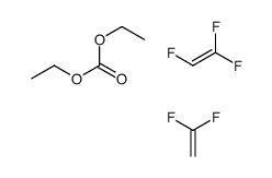 diethyl carbonate,1,1-difluoroethene,1,1,2-trifluoroethene结构式
