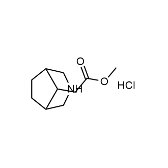 Methyl2-(3-azabicyclo[3.2.1]octan-8-yl)acetate;hydrochloride Structure