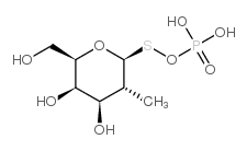 methyl beta-D-thiogalactopyranoside phosphate结构式