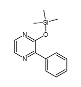 2-phenyl-3-((trimethylsilyl)oxy)pyrazine Structure