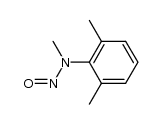 N-methyl-N-nitroso-2,6-xylidine结构式