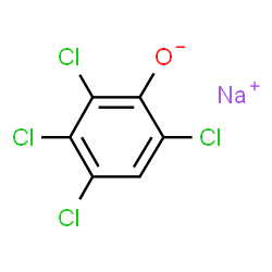 Tetrachlorophenol, sodium salt结构式