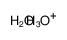 oxidanium,hydrate结构式