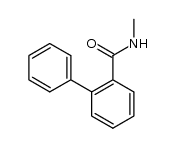 N-methylbiphenyl-2-carboxamide Structure