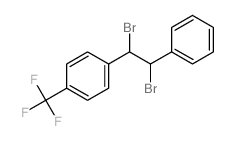 Benzene,1-(1,2-dibromo-2-phenylethyl)-4-(trifluoromethyl)-结构式