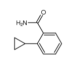 2-cyclopropylbenzamide Structure