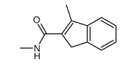 1H-Indene-2-carboxamide,N,3-dimethyl-结构式