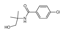 4-chloro-N-(1-hydroxy-2-methylpropan-2-yl)benzamide Structure