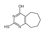 2-sulfanylidene-1,5,6,7,8,9-hexahydrocyclohepta[d]pyrimidin-4-one Structure