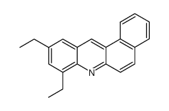 8,10-Diethylbenz[a]acridine Structure