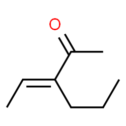 2-Hexanone, 3-ethylidene-, (3E)- (9CI)结构式