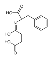N-(beta-Carboxypropionyl)-L-phenylalanine structure