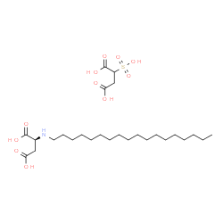 TETRASODIUM DICARBOXYETHYL STEARYL SULFOSUCCINAMATE结构式