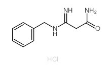 2-(N-benzylcarbamimidoyl)acetamide structure