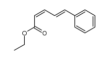 (2Z,4E)-5-phenyl-penta-2,4-dienoic acid ethyl ester结构式