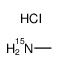 methanamine,hydrochloride Structure