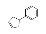4-phenylcyclopentene Structure