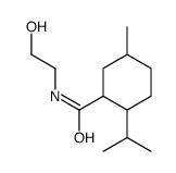 N-(2-hydroxyethyl)-2-(isopropyl)-5-methylcyclohexanecarboxamide结构式