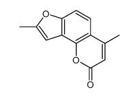 4,5'-dimethylangelicin结构式