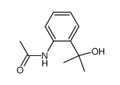 2-(2-acetylamino-phenyl)-propan-2-ol Structure