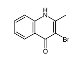 3-bromo-2-methylquinolin-4(1H)-one Structure