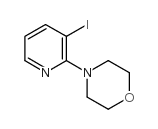 4-(3-碘-2-吡啶)-吗啉结构式