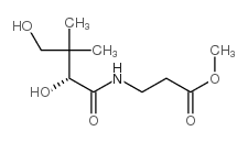 methyl 3-[[(2R)-2,4-dihydroxy-3,3-dimethylbutanoyl]amino]propanoate Structure