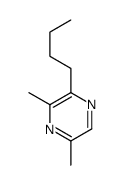 2-butyl-3,5-dimethylpyrazine Structure