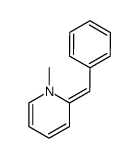 2-benzylidene-1-methyl-1,2-dihydro-pyridine结构式