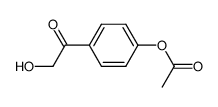 4'-acetoxy-2-hydroxyacetophenone Structure