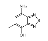 2-amino-4-methyl-8λ4-thia-7,9-diazabicyclo[4.3.0]nona-1,3,5,7,8-pentaen-5-ol结构式