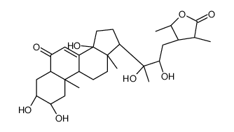 25,28-Di-epi-cyasterone structure