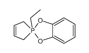 2-ethyl-2',5'-dihydro-2H-2λ5-spiro[benzo[1,3,2]dioxaphosphole-2,1'-phosphole] Structure