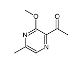 1-(3-methoxy-5-methylpyrazin-2-yl)ethanone Structure