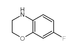7-Fluoro-3,4-dihydro-2H-benzo[1,4]oxazine structure