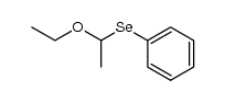 1-ethoxy-1-(phenylseleno)ethane结构式