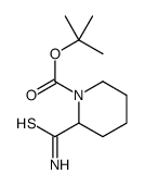 tert-butyl 2-carbamothioylpiperidine-1-carboxylate结构式