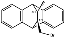 11-(bromomethyl)-9,10-dihydro-12-methyl-9,10-ethanoanthracene Structure